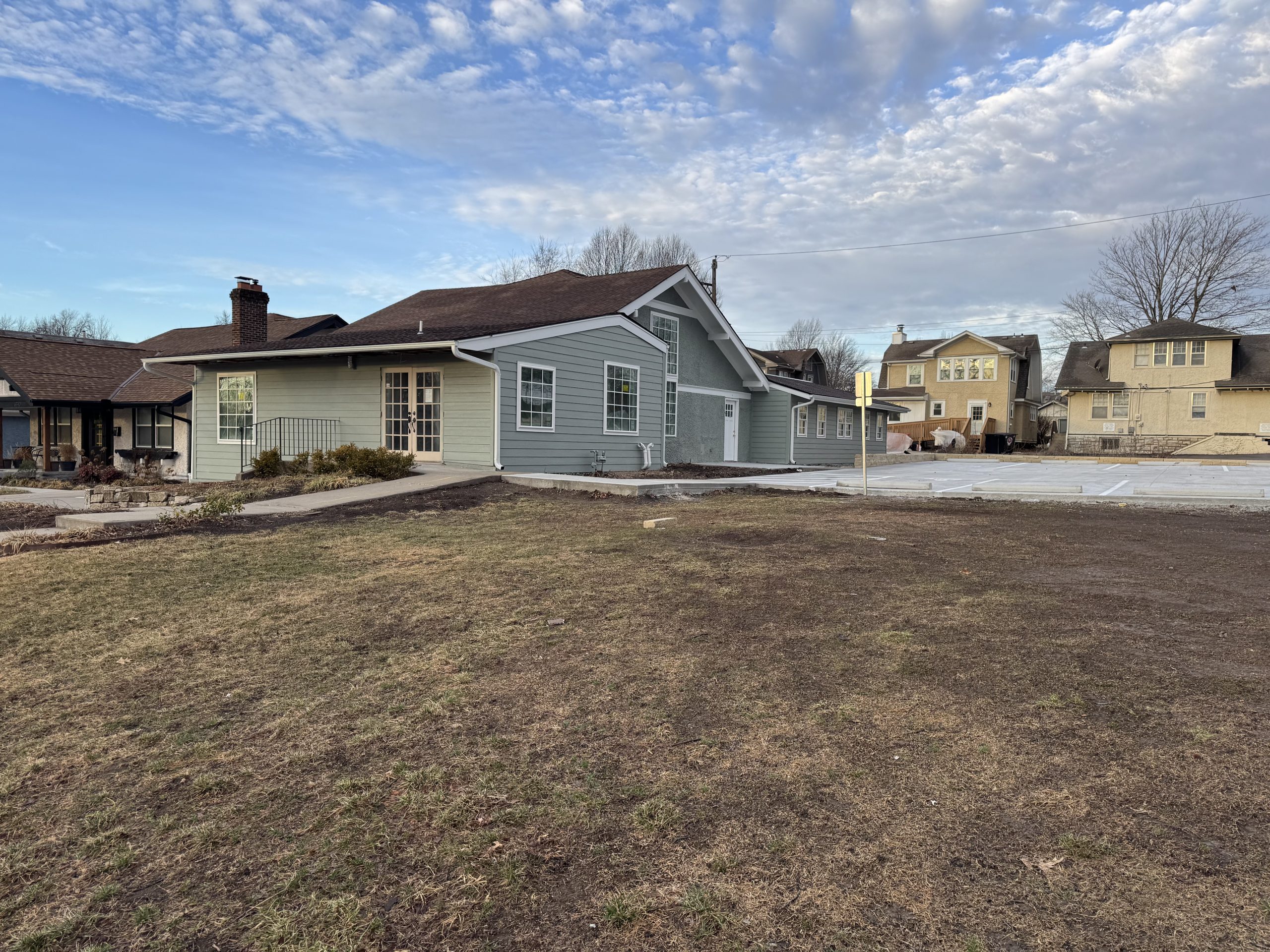 New Sloop Dental Office February 2026 exterior progress pic